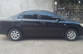 Toyota Corolla 2006 Gasoline Manual Black for sale 