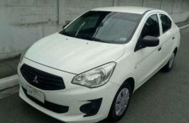 2015 Mitsubishi Mirage G4 MT White For Sale 
