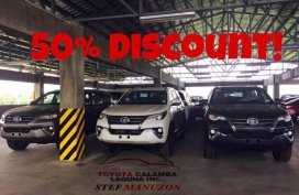 BRAND NEW TOYOTA 2018 FORTUNER FOR 109K ALL IN DP