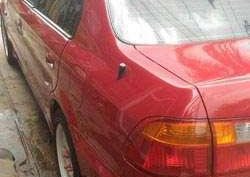 Rush Red Honda Civic Vti 2000 MT