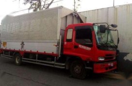 Isuzu Elf Forward Wingvan 2006 Red For Sale 