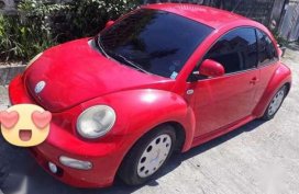 Volkswagen New Beetle 2001 2.0 Red For Sale 
