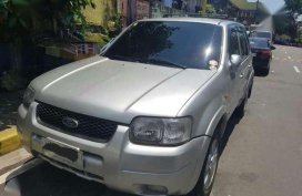 2006 Ford Escape XLT AT Silver For Sale 