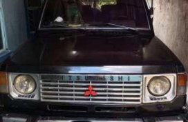 Mitsubishi Pajero 1991 MT Black Wagon For Sale 