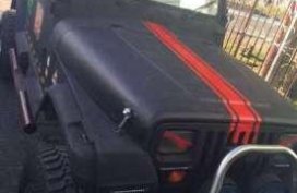 Wrangler Jeep 4BA1 MT Black For Sale 