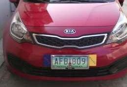 For Sale Kia Rio 2012 EX 1.4 MT Red Sedan 