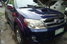 2006 Toyota Fortuner V 4x4 AT Blue For Sale 