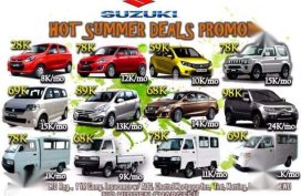 SUZUKI HOTDEALS 28KDP Alto Celerio Swift Jimny Ciaz Ertiga APV Carry