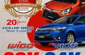 Toyota Wigo E MT Vios J MT