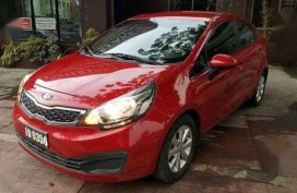 Kia Rio 2013 Model MT Red For Sale 