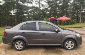 Chevrolet Aveo 2010 MT Gray Sedan For Sale 