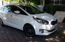 Kia Carens 2015 WHITE FOR SALE