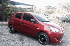 FOR SALE RED Mitsubishi Mirage 2013