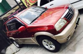 Suzuki Vitara 4x4 2002 AT Red For Sale 