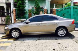 VOLVO S80 2008 AT Brown For Sale 