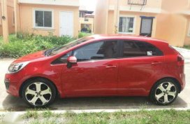Kia Rio Hatchback 2012 AT Red For Sale 
