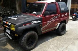 2000 Daihatsu Feroza 4x4 MT Red For Sale 