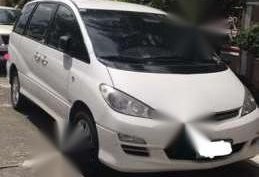 2004 Toyota Previa 2.4 Gas White For Sale 