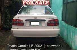 Toyota Corolla LE 2002 MT
