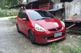 red Honda Fit!!!