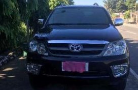 Toyota Fortuner 2008 AT Black SUV For Sale 