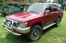 Toyota Hilux Surf MT Red SUV For Sale 