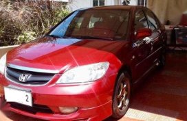 Honda Civic 2005 Vtis MT Red For Sale 