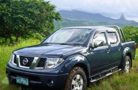 Nissan Navara 2010 4x4 AT Blue For Sale 