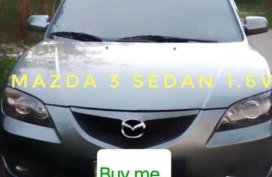 Mazda 3 Sedan 1.6V Metallic Gray