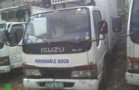 isuzu giga elf truck freezer van and 15 feet drop side