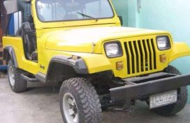 Assembled Wrangler Jeep