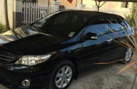 Toyota Corolla Altis 2013 BLACK FOR SALE