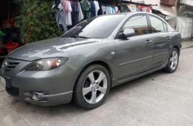 Mazda 3 2004 AT Gray Sedan For Sale 