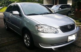 FOR SALE SILVER Toyota Corolla Altis 2005