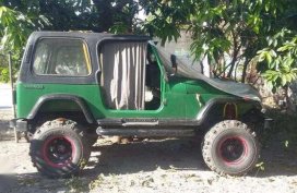Jeep Wrangler 4x4 2000 Green For Sale 