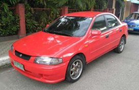 Clean Intact Interior Mazda Familia 1997 AT For Sale
