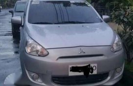 Mitsubishi Mirage 2015 MT Silver For Sale 