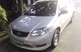 2005 TOYOTA VIOS J 1.3 MT Silver For Sale 