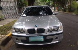 BMW 325i 2001 Sedan AT Silver For Sale 