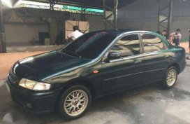 Fresh Mazda 323 1999 AT Green For Sale 
