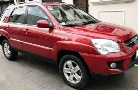 2010 Kia Sportage 4x4 AT Red SUV For Sale 