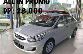 Hyundai Accent 28k MT 38k AT all in lowdownpayment best deal 