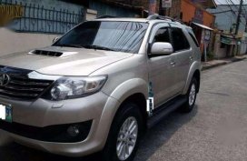 Toyota Fortuner G. 2013