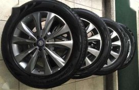 MB 2015 GL 450 (X166) Mags with Brand New Pirelli Scorpion Tires.