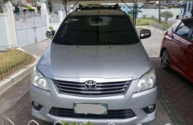 Toyota Innova E AT 2013 Diesel Silver Casa Maintained 1st 