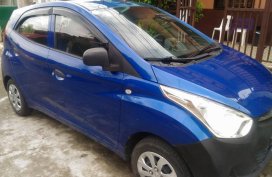 Hyundai Eon 2014 blue for sale 