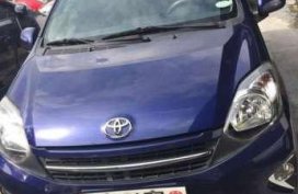 2016 Toyota Wigo G matic blue for sale 