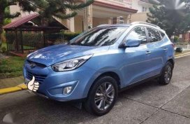 Hyundai Tucson 2014 Gas Blue For Sale 