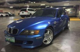 BMW Z3 M Coupe Z3M Estoril Blue S50 3.2L 321HP M3 E36