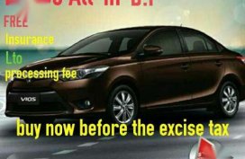 2018 Brand New Toyiota Vios 10T Na lang for sale 